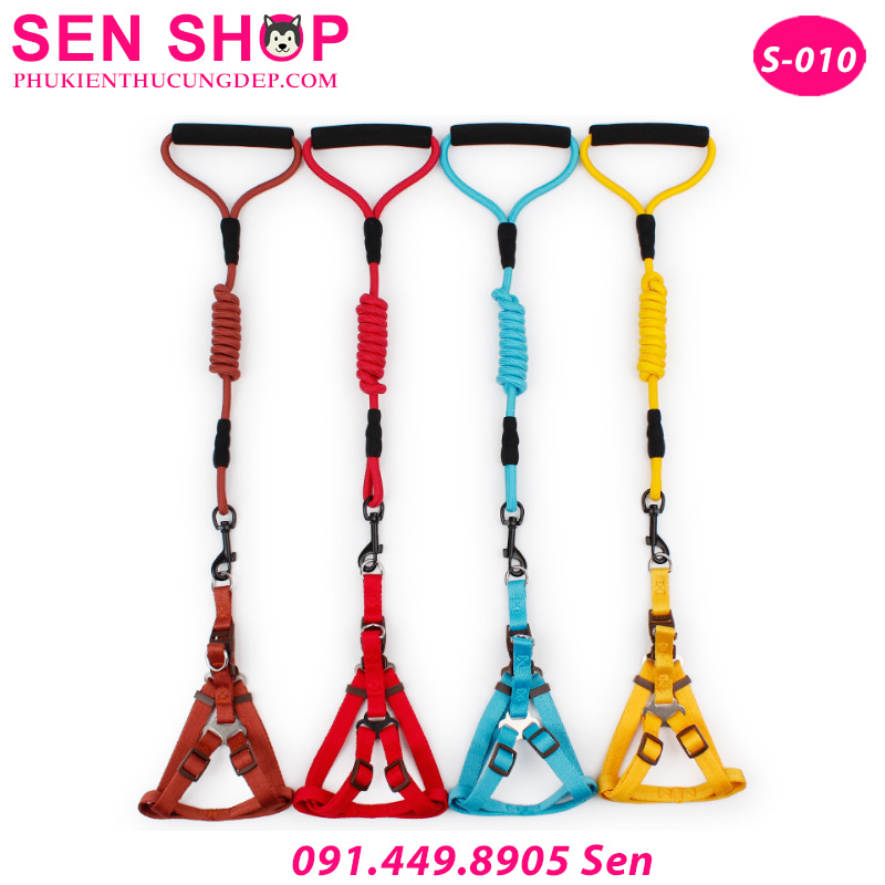 DÂY XÍCH CHÓ BẰNG VẢI TAY CẦM