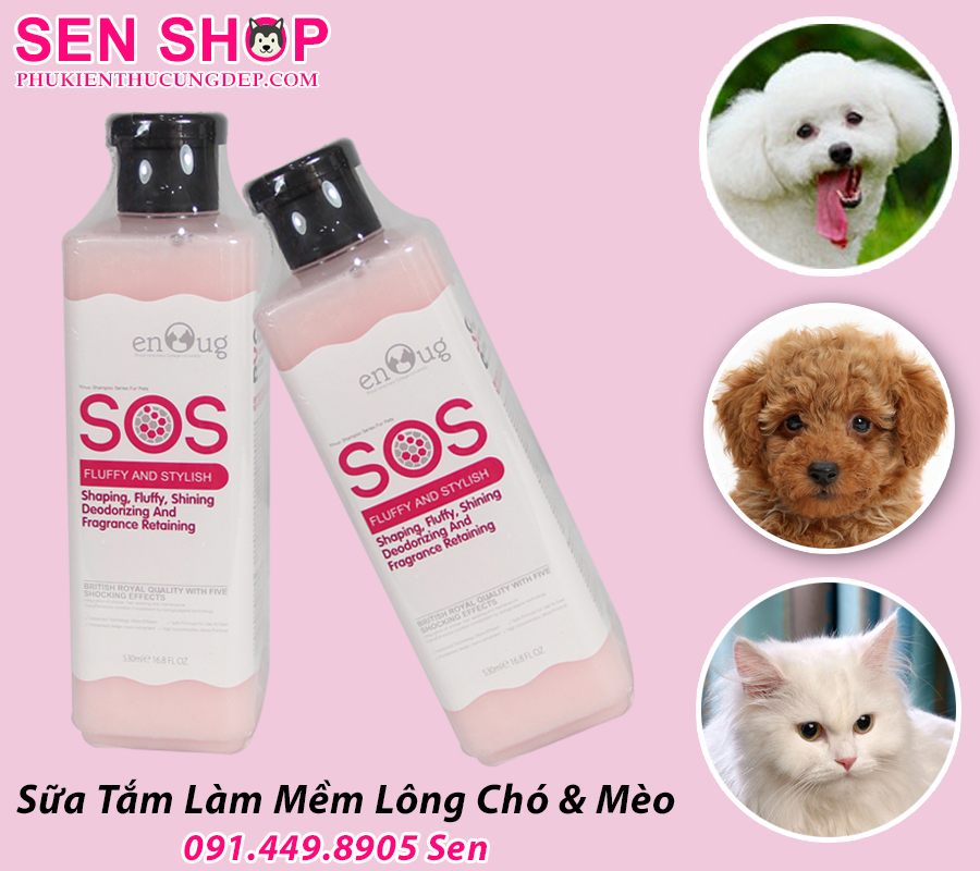 sữa tắm cho chó con